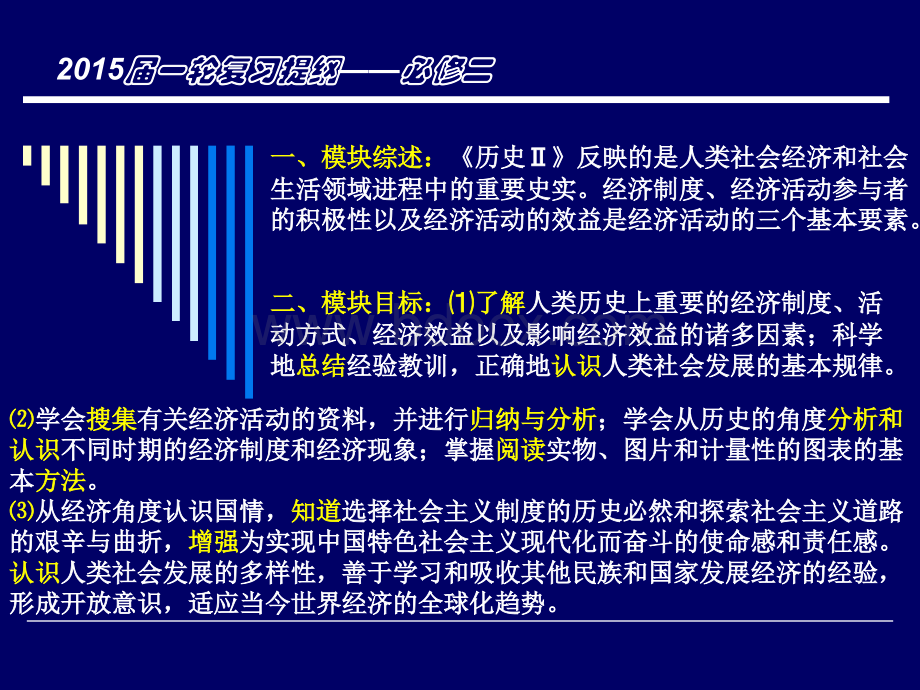 人教版必修二第一单元复习课件.ppt