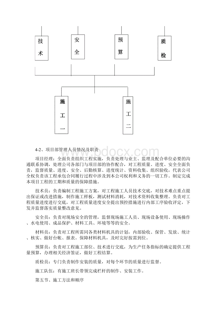 栏杆施工方案模板Word格式.docx_第3页