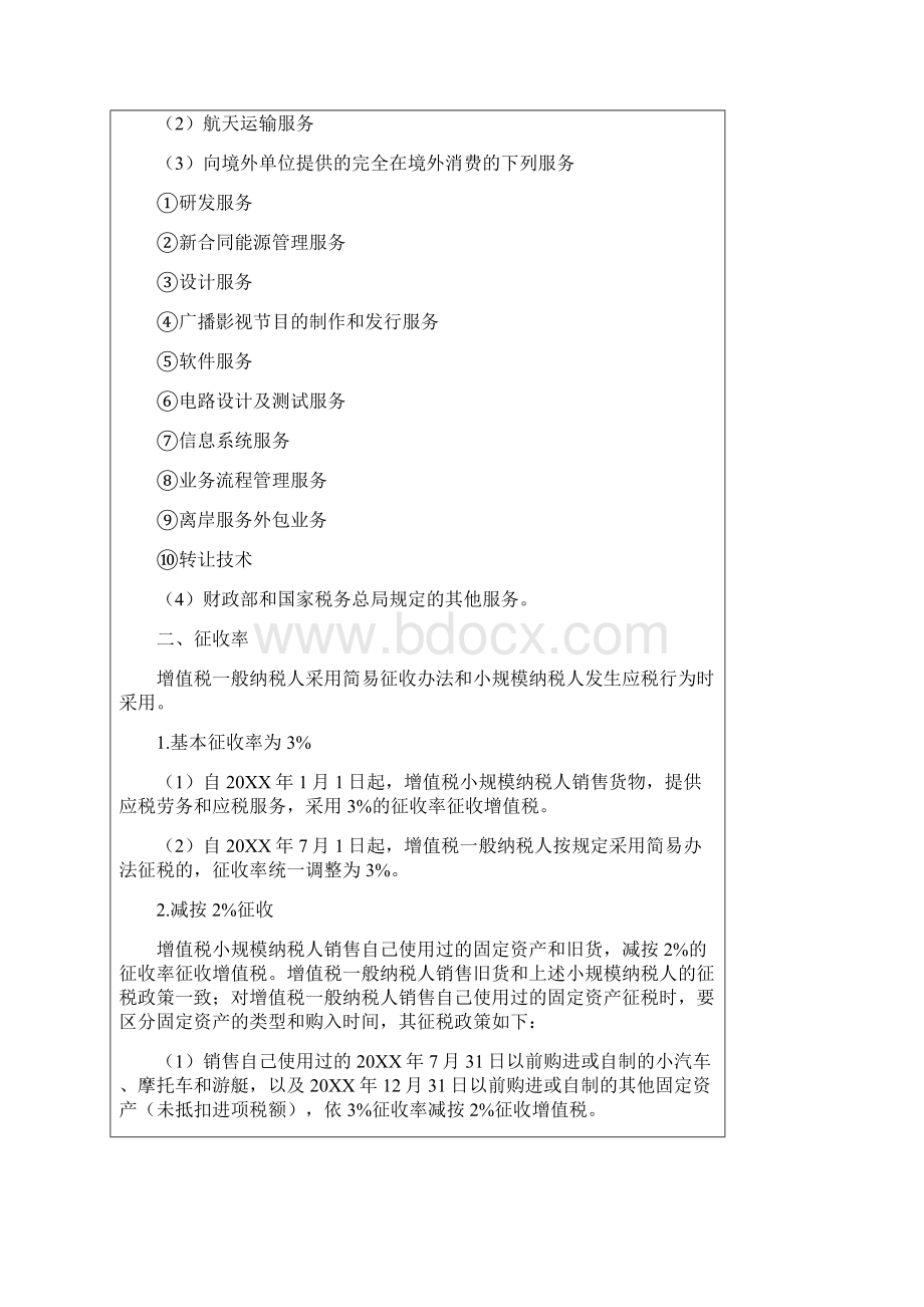 卓顶精文全行业全税种税率大合集docxWord文档格式.docx_第2页