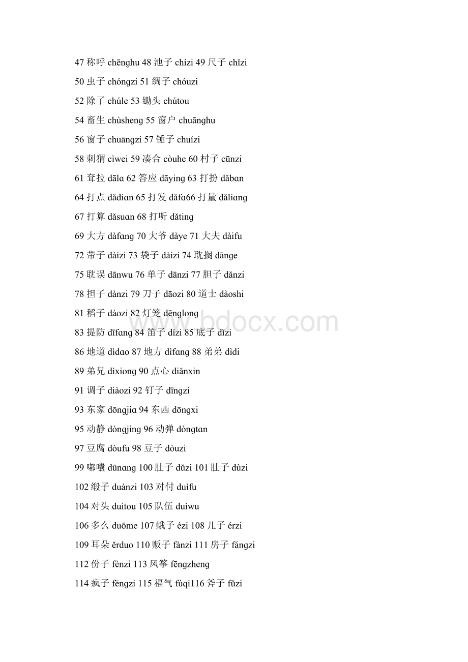 普通话必读轻声词语表.docx_第2页