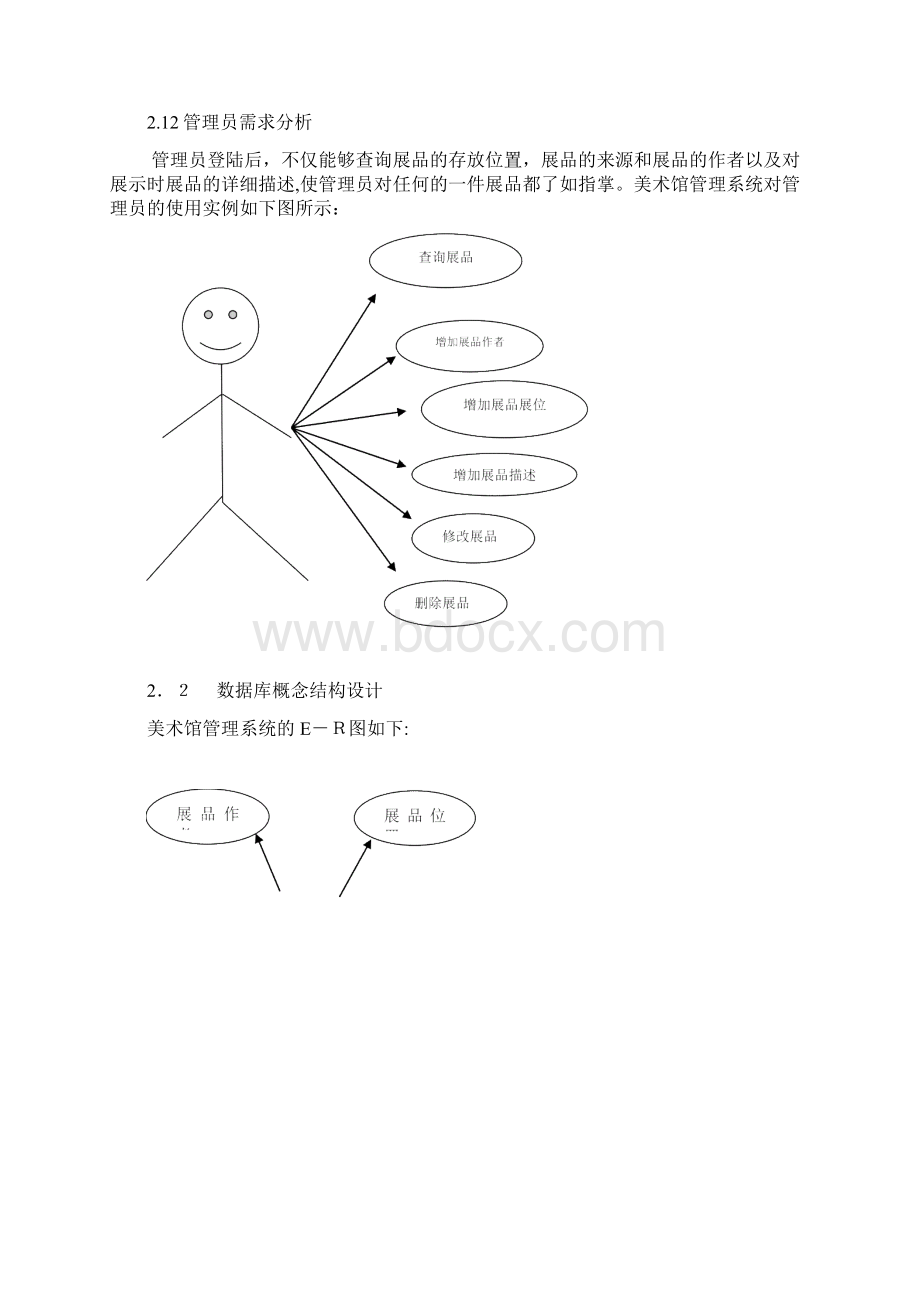 美术馆管理系统数据库设计报告Word下载.docx_第3页