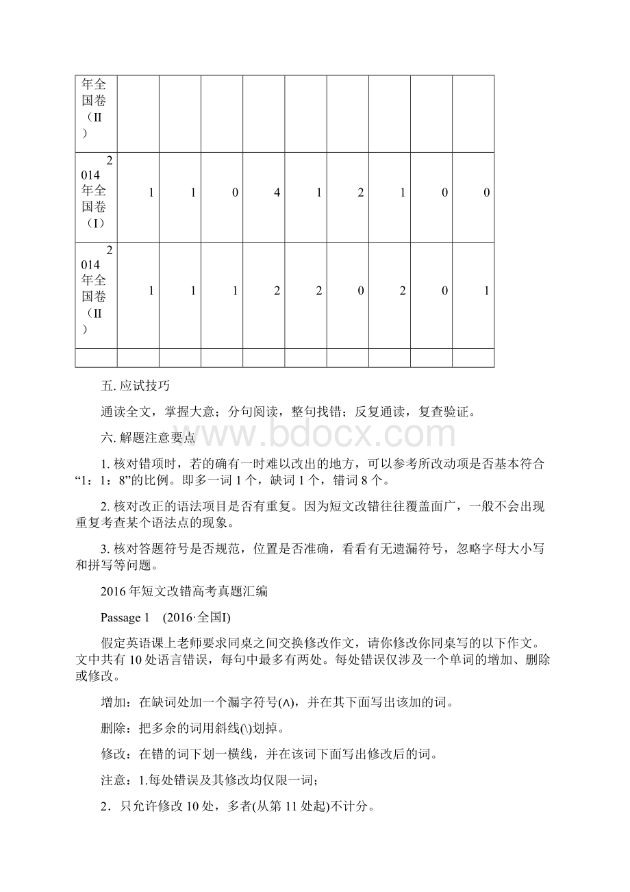 高考短文改错就靠它了含真题答案和解析.docx_第2页