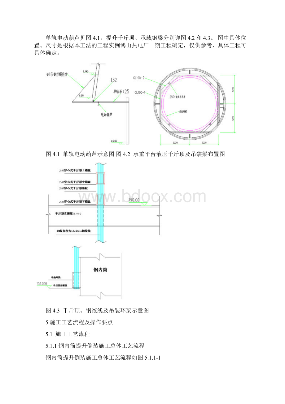 钢筋混凝土烟囱钢内筒液压提升倒装施工工法Word格式文档下载.docx_第2页