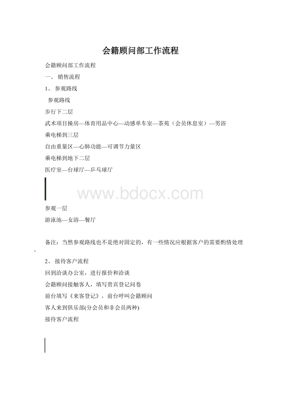 会籍顾问部工作流程.docx_第1页