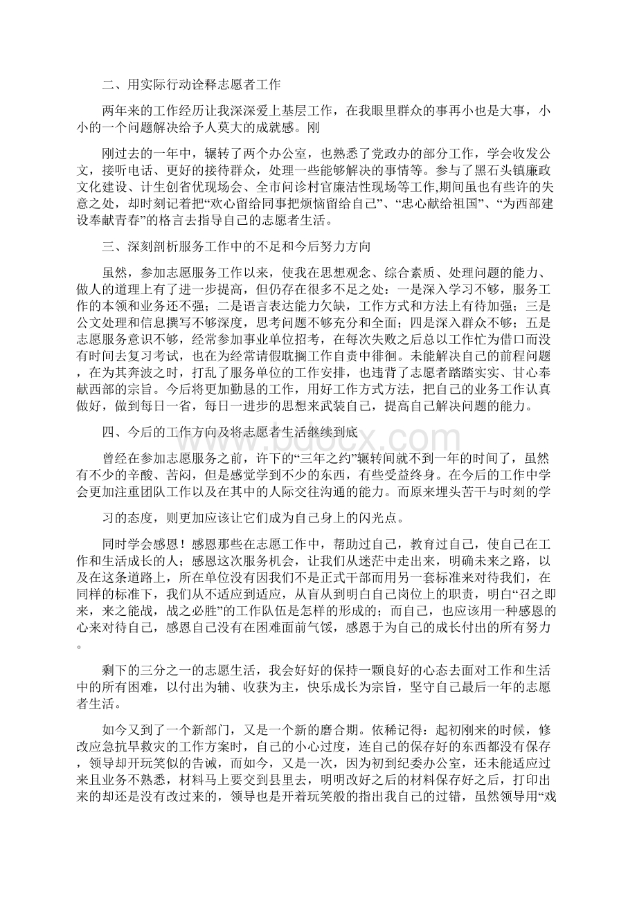 志愿者个人工作总结.docx_第3页