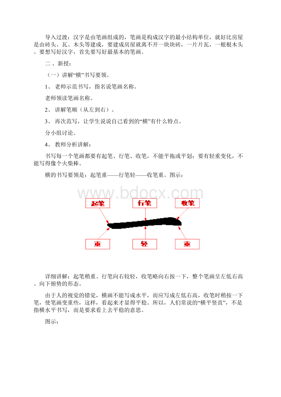 完整版小学硬笔书法教学设计Word文档下载推荐.docx_第2页