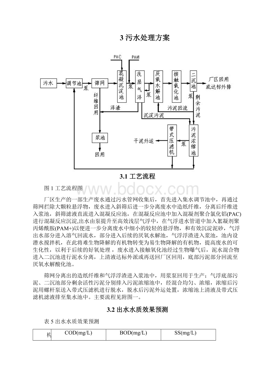 某造纸厂污水理设计方案毕业设计.docx_第3页