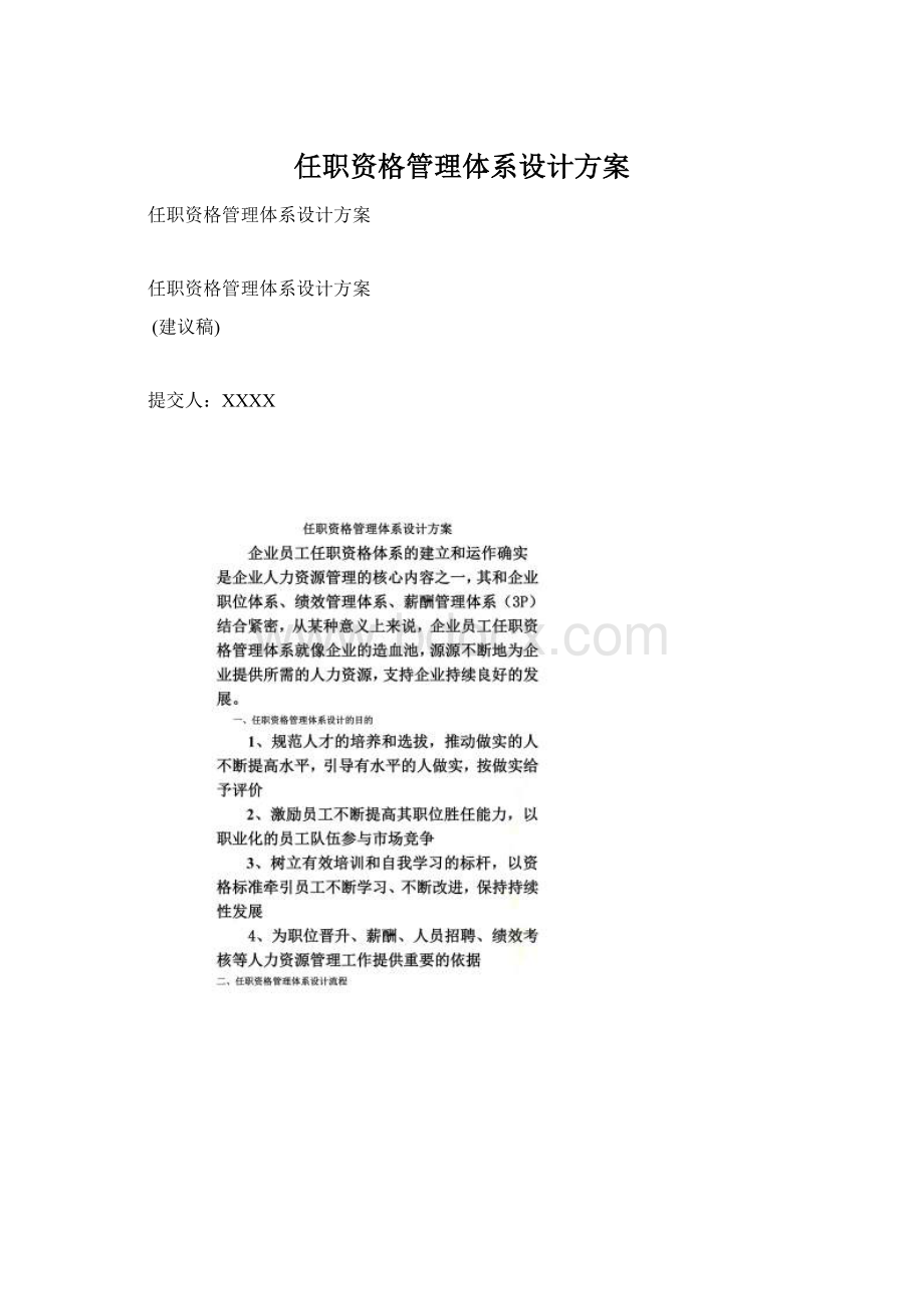 任职资格管理体系设计方案.docx