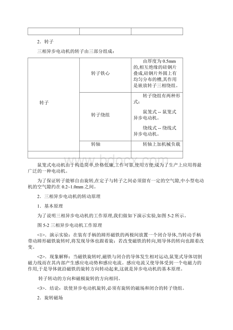 三相异步电动机的结构和工作原理.docx_第2页