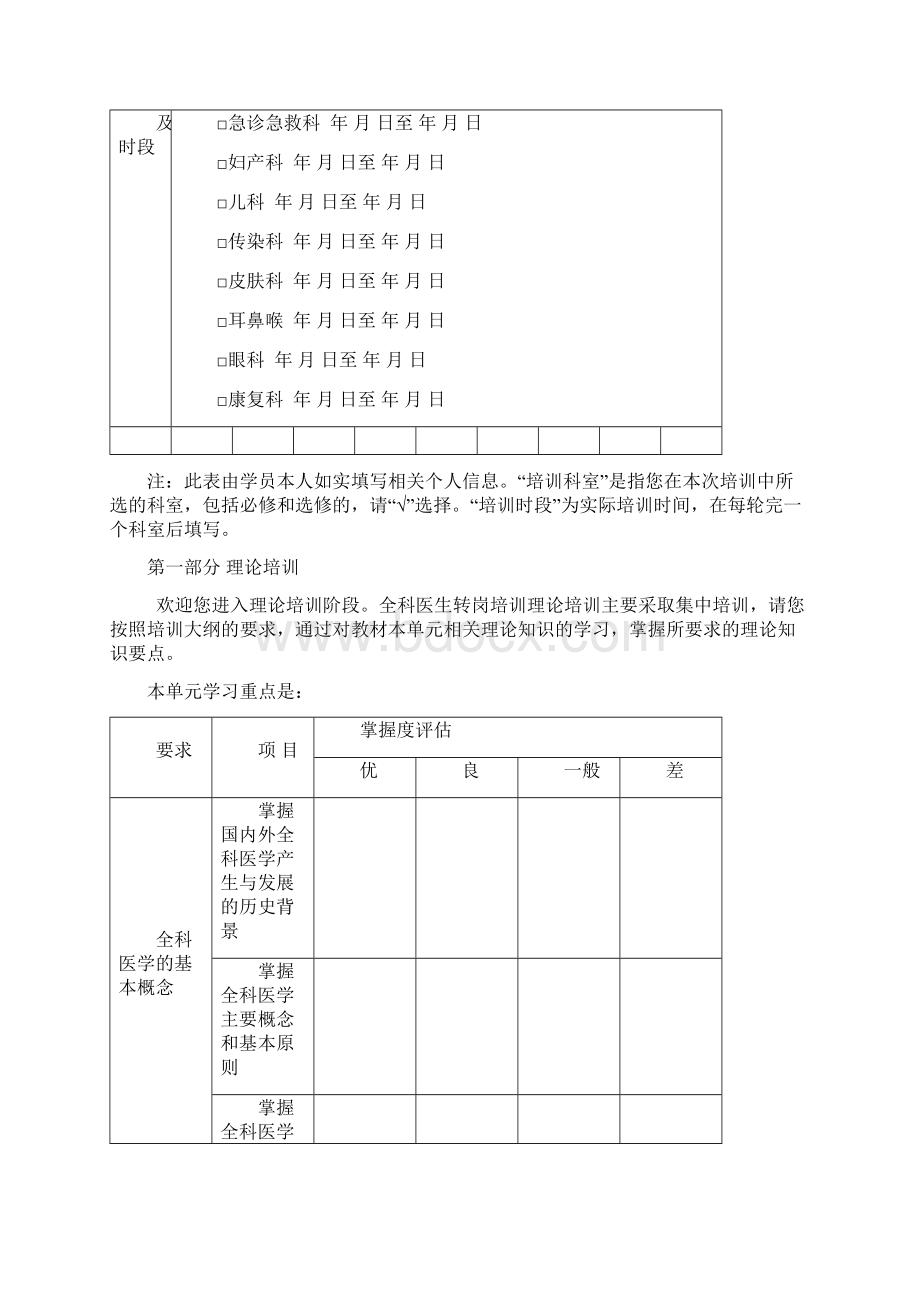 全科医师转岗培训手册.docx_第3页