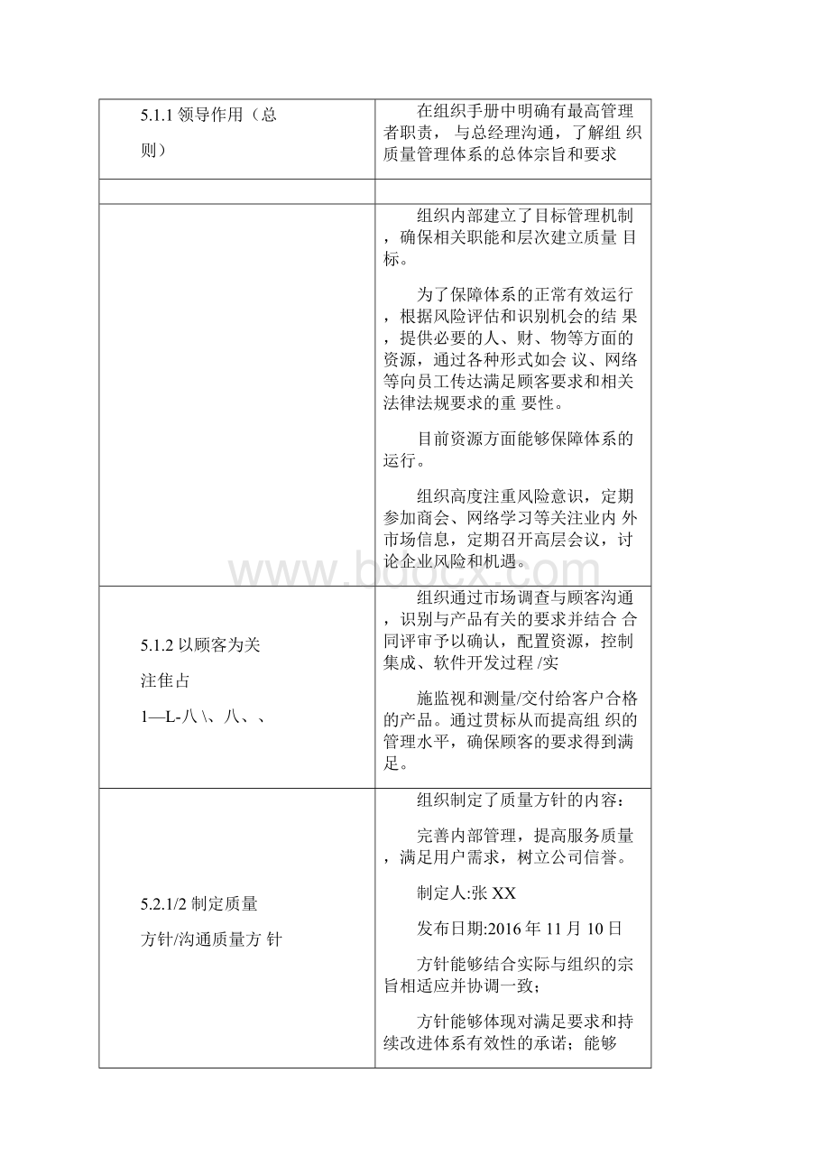 质量管理体系软件及系统集成全条款审核记录修订版.docx_第3页