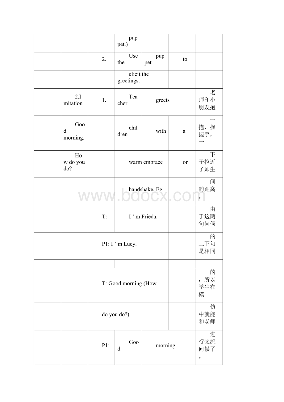 上海版牛津英语一年级全册教案文档格式.docx_第3页