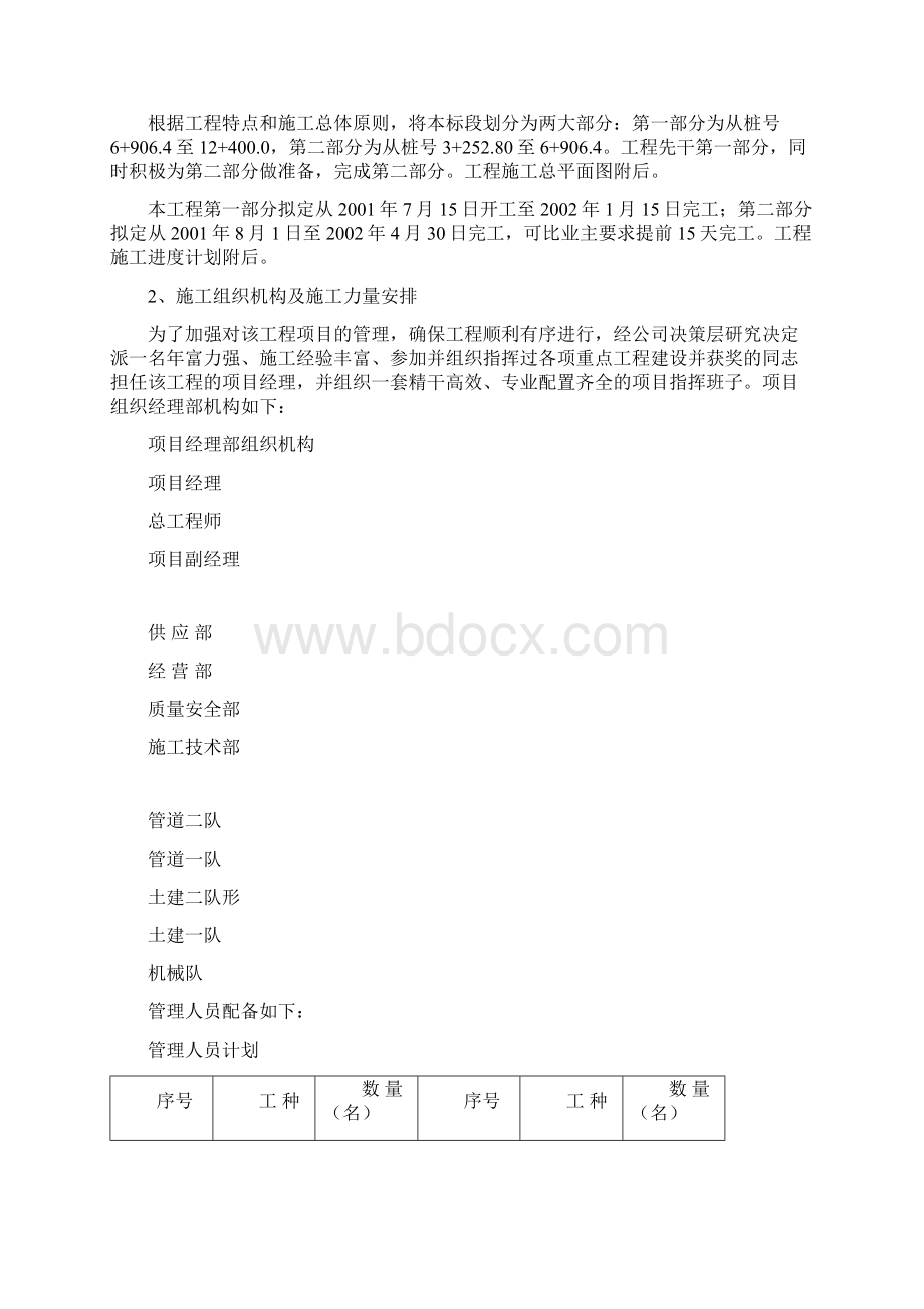 长治辛安引水工程施工组织设计Word文档格式.docx_第2页