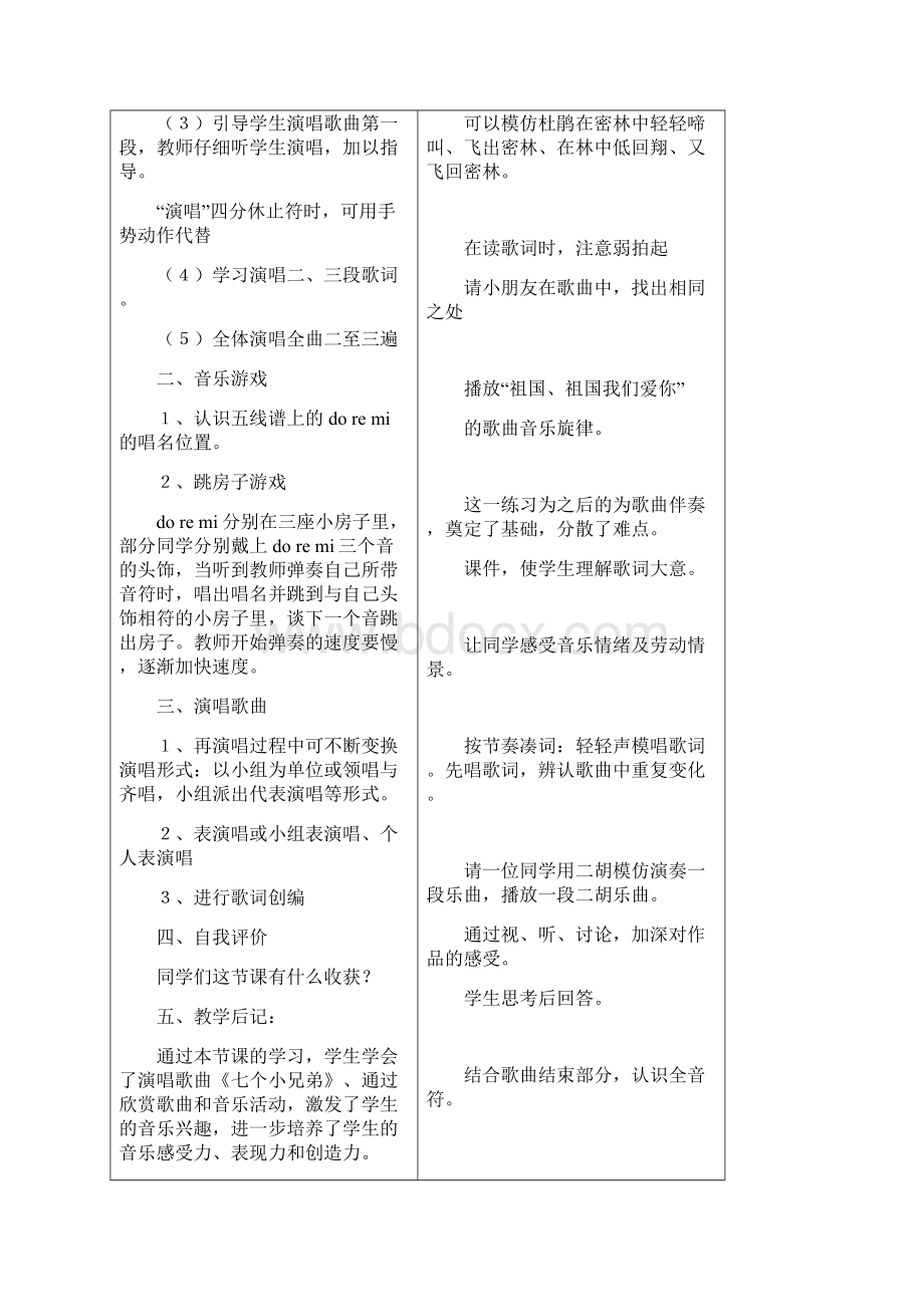 苏教版音乐三年级上册教案.docx_第2页