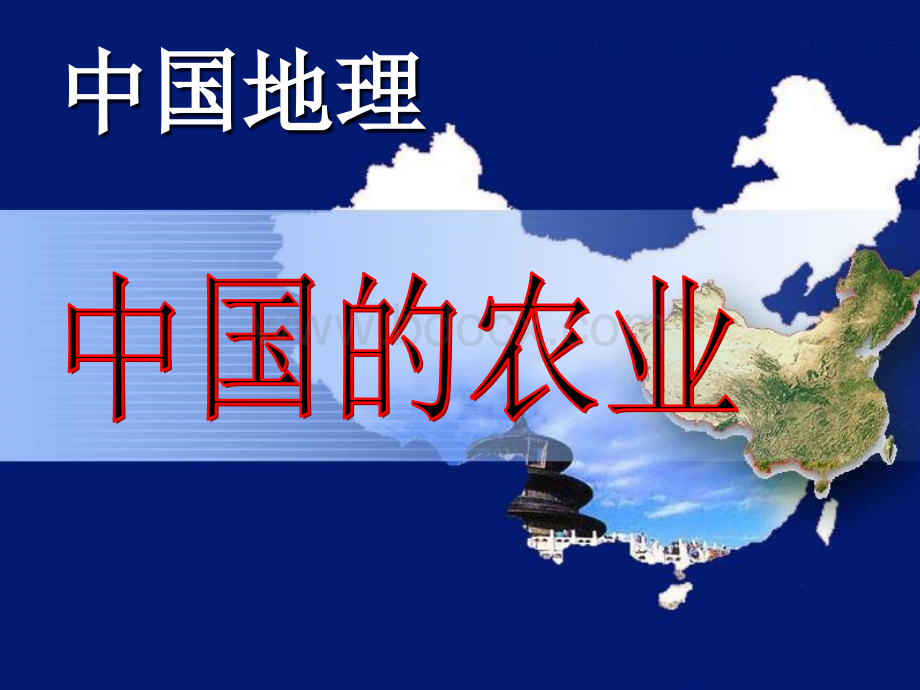 区域地理-中国的农业PPT文档格式.ppt