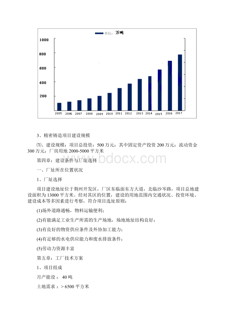 精密铸造项目计划书.docx_第3页