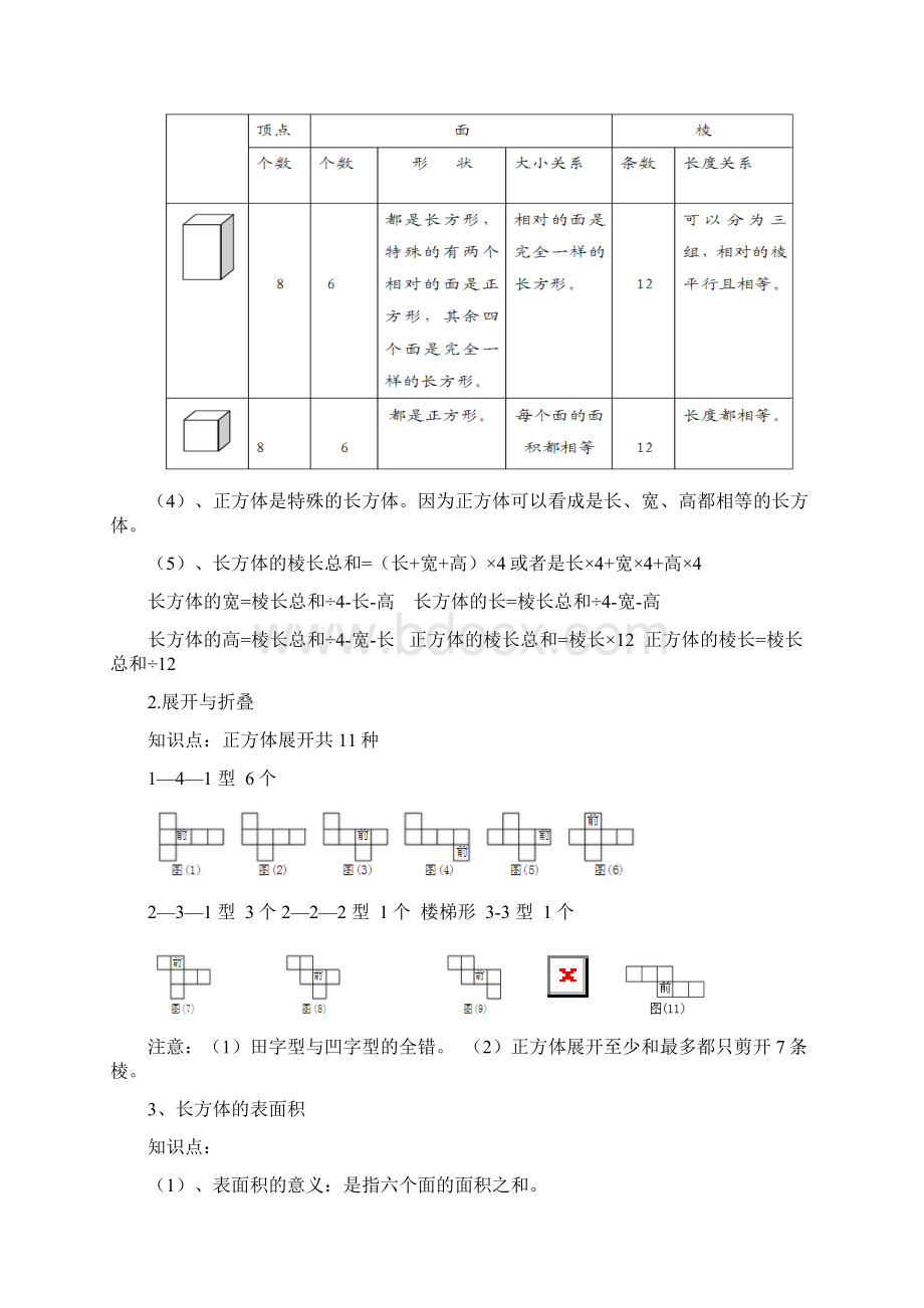 北师大五年级下册数学知识点总结.docx_第3页