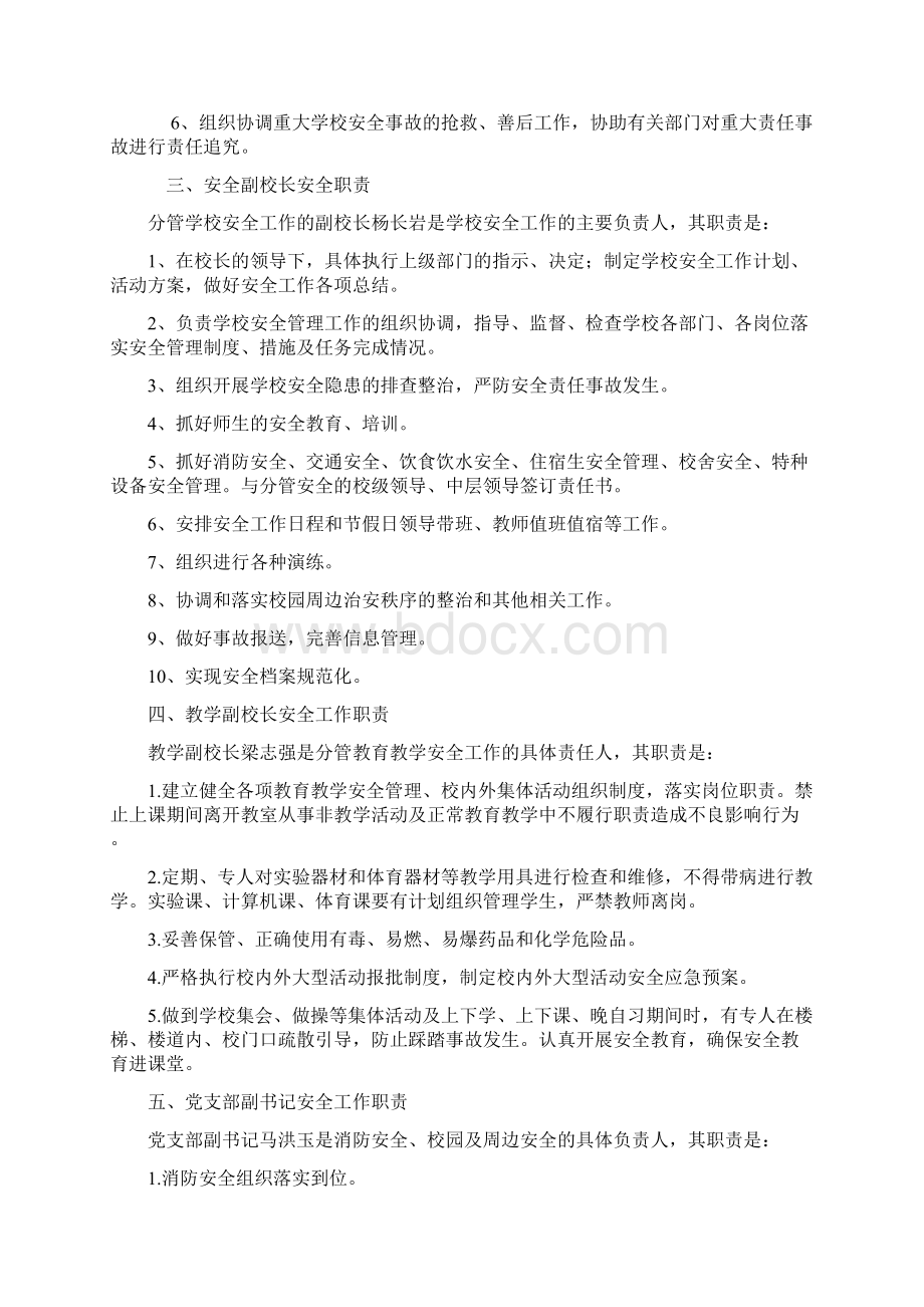 学校岗位安全管理岗位职责.docx_第2页