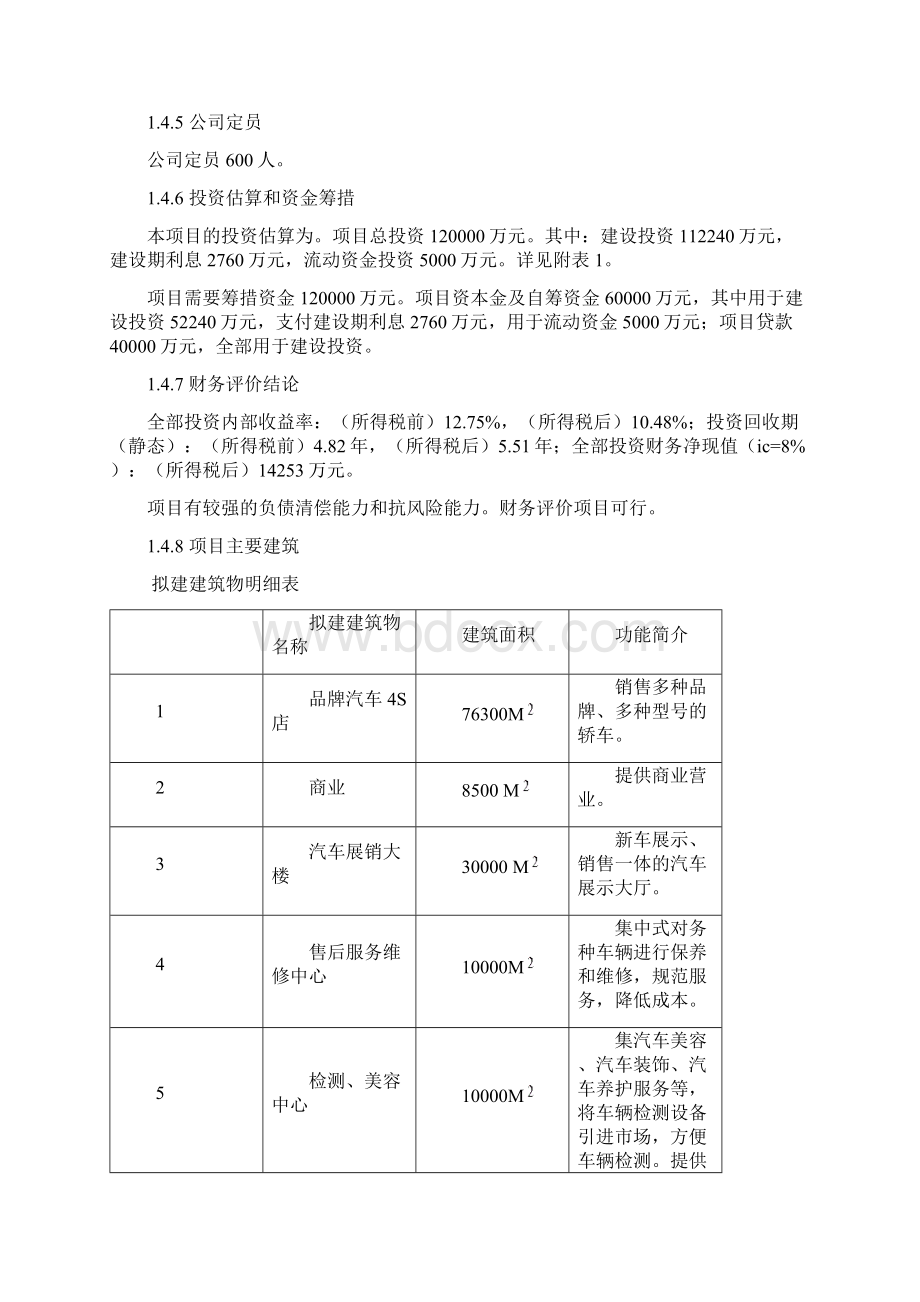 中国誉航国际汽车机械装备文化广场可研申请报告文档格式.docx_第3页