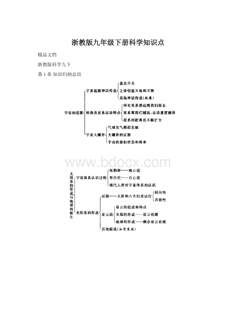 浙教版九年级下册科学知识点Word格式.docx_第1页