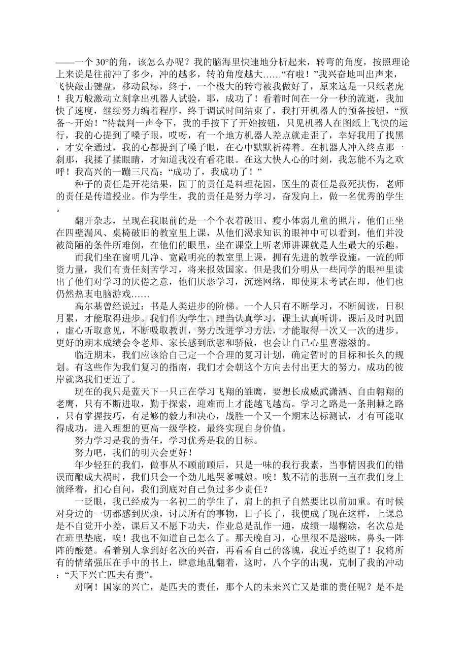 以责任为话题的作文.docx_第2页