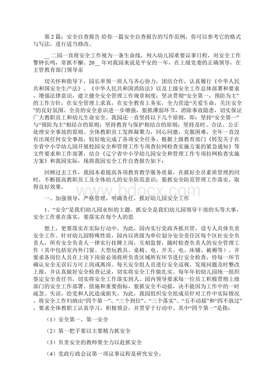 安全自查报告7文档格式.docx_第2页