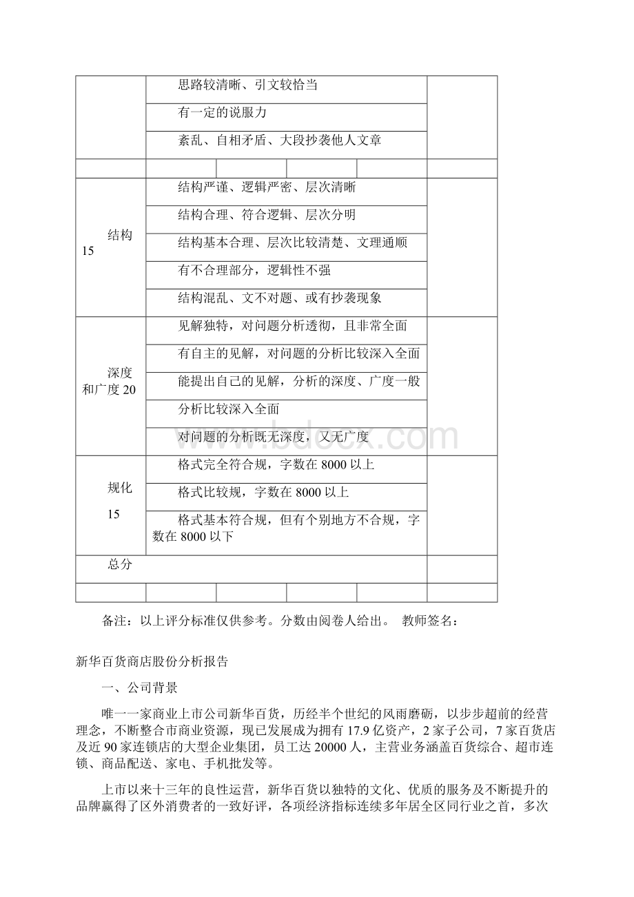 新华百货swot分析Word下载.docx_第2页