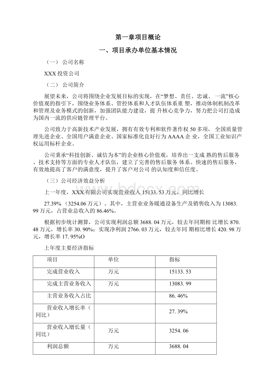 暖通设备项目可行性研究报告.docx_第2页