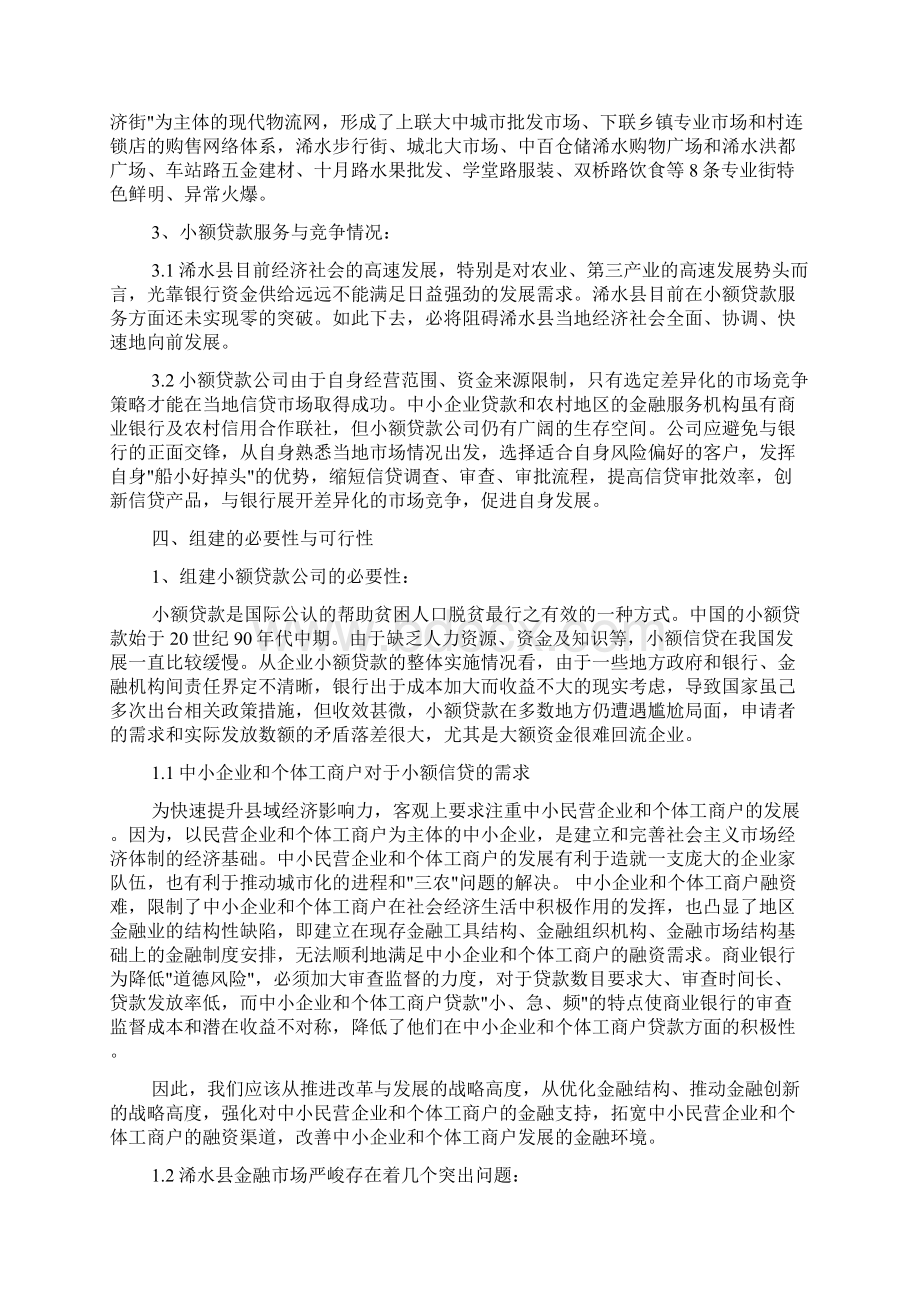 小额贷款可行性研究报告doc.docx_第3页