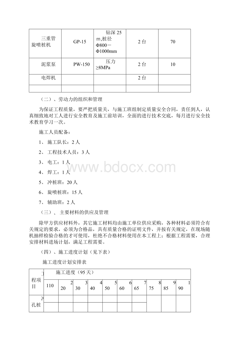 广州轨道交通五号线广州火车站钻钻孔桩及旋喷桩.docx_第2页