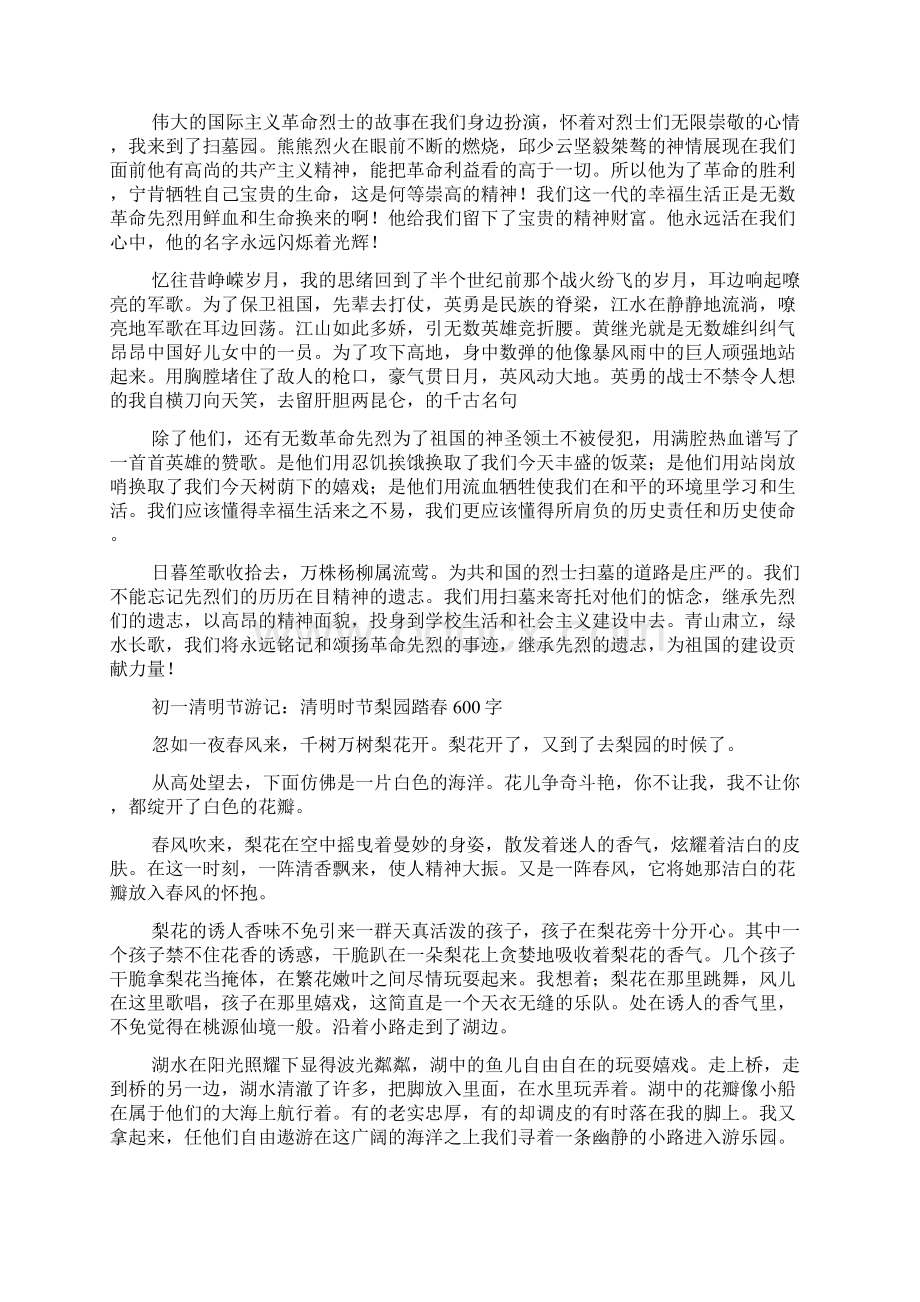 以清明节为主题的作文.docx_第3页