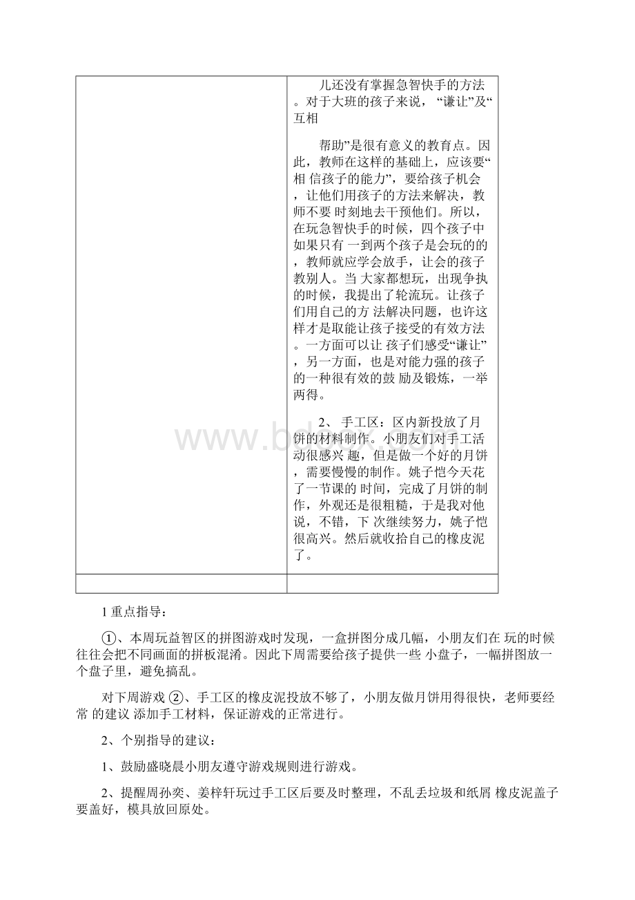 大班区域游戏观察记录篇.docx_第2页