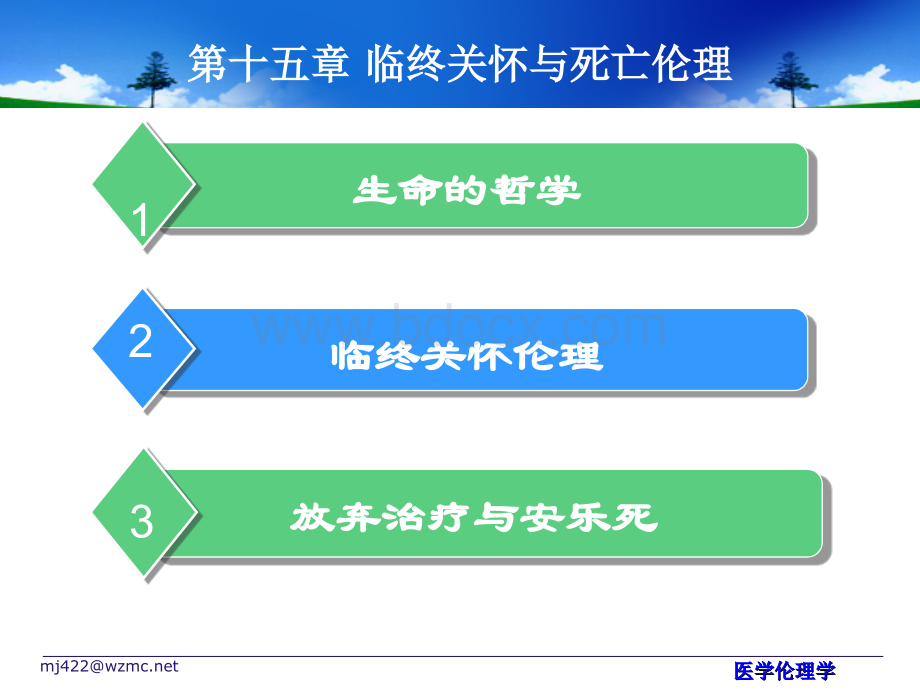 医学伦理学第十五章生命的哲学4PPT资料.ppt_第2页