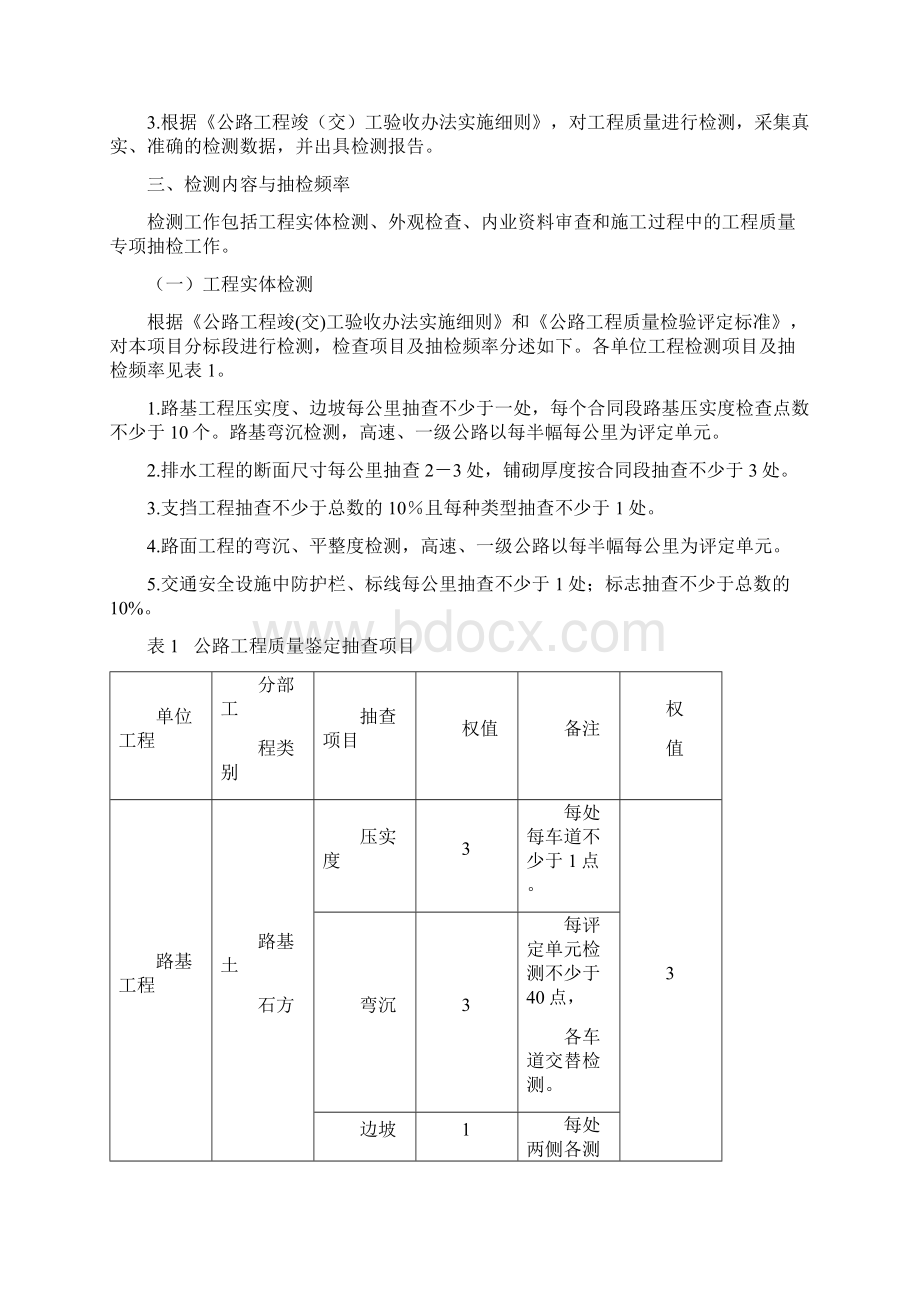 道路验收检测计划书文档格式.docx_第2页