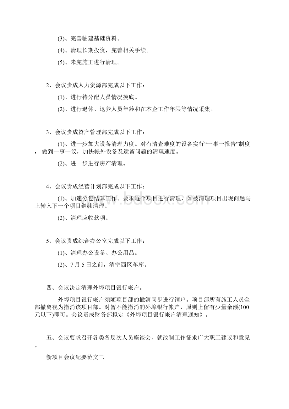 新项目会议纪要范文.docx_第2页