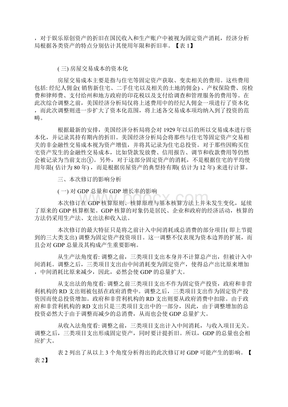 美国GDP核算中资产边界扩展修订内容影响及借鉴.docx_第3页