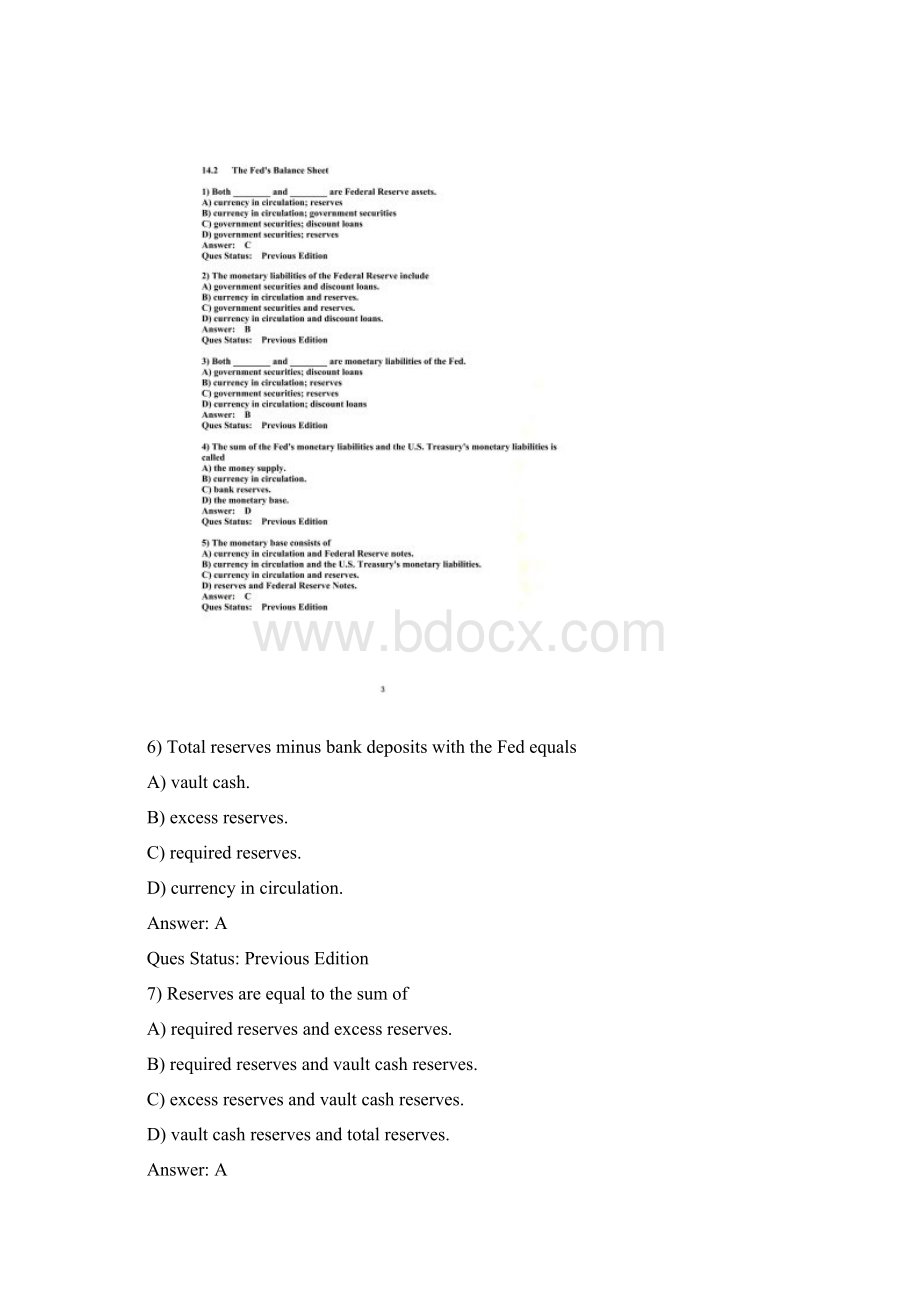 MishkinTBch14米什金货币金融学题库Word文档格式.docx_第2页