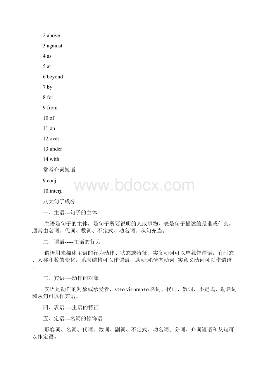完整版高考英语复习提纲.docx_第3页
