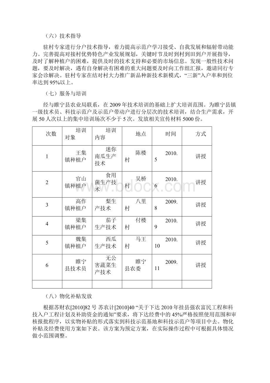 苏州农业职业技术学院挂县强农富民工程项目实施方案doc江苏.docx_第3页