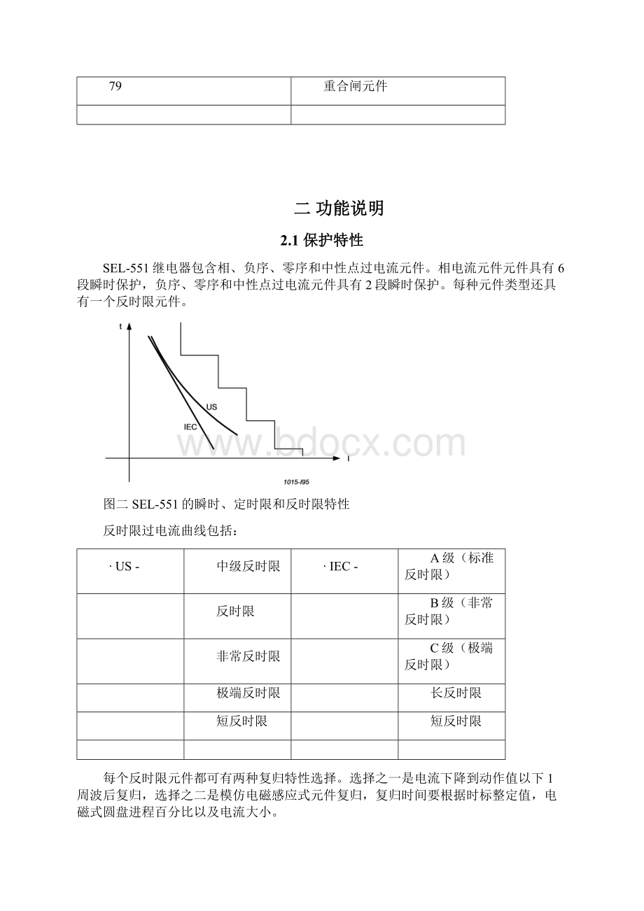 SEL551微机保护说明书Word格式.docx_第3页