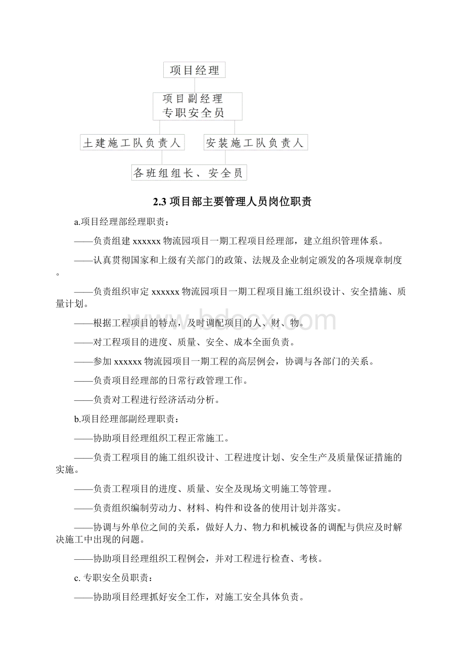 安全文明施工方案物流园钢结构文档格式.docx_第3页