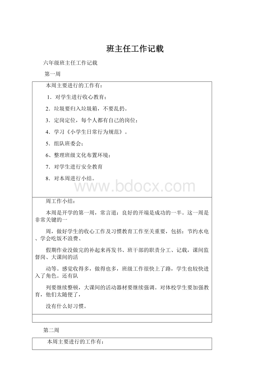 班主任工作记载.docx_第1页