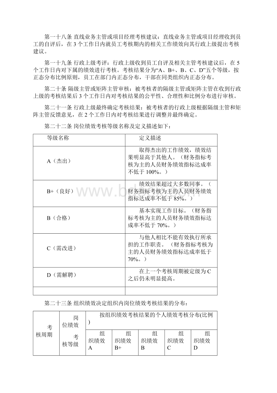 价值观评价与岗位绩效考核制度参考文档格式.docx_第3页