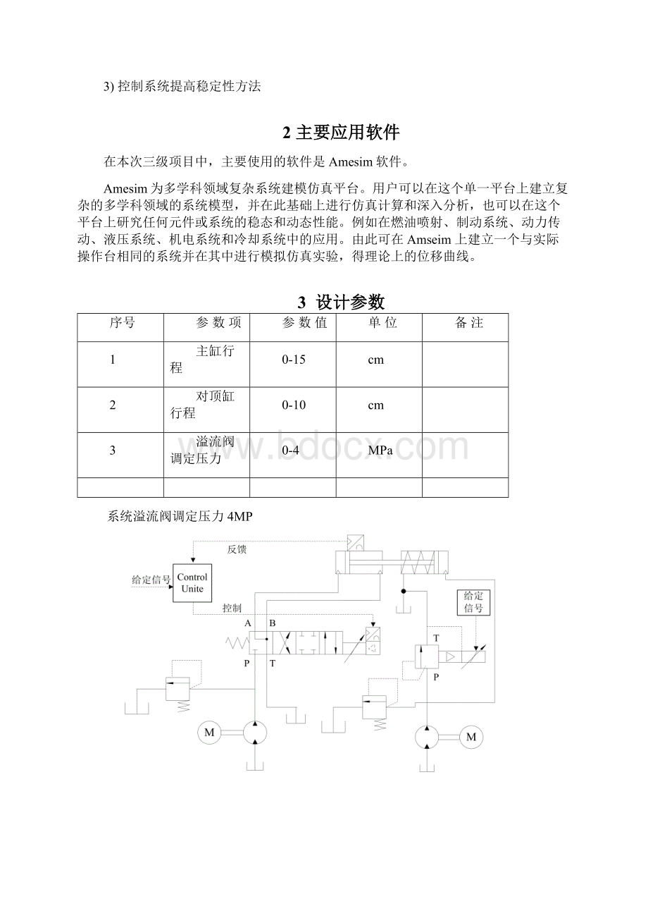 带负载阀控缸系统频域稳定性分析研究.docx_第2页