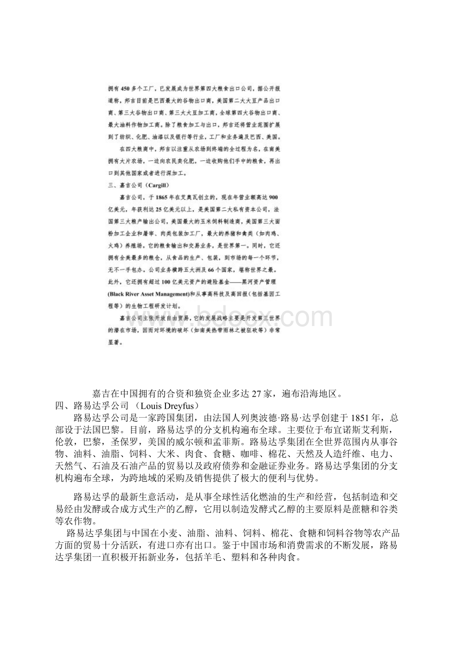 著名国外粮油企业Word文档下载推荐.docx_第2页