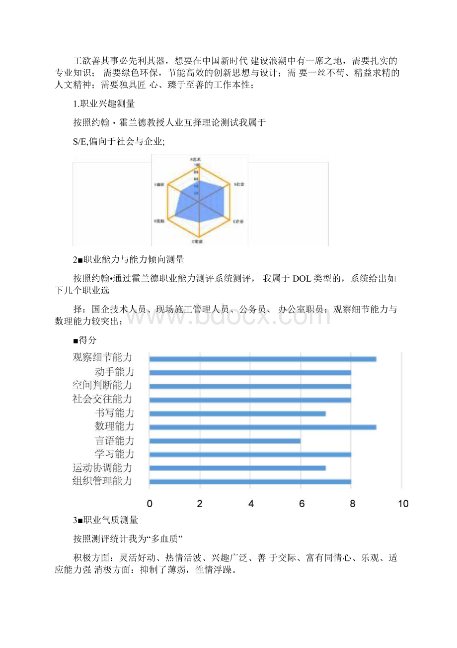 建筑工程职业规划职业规划书.docx_第2页