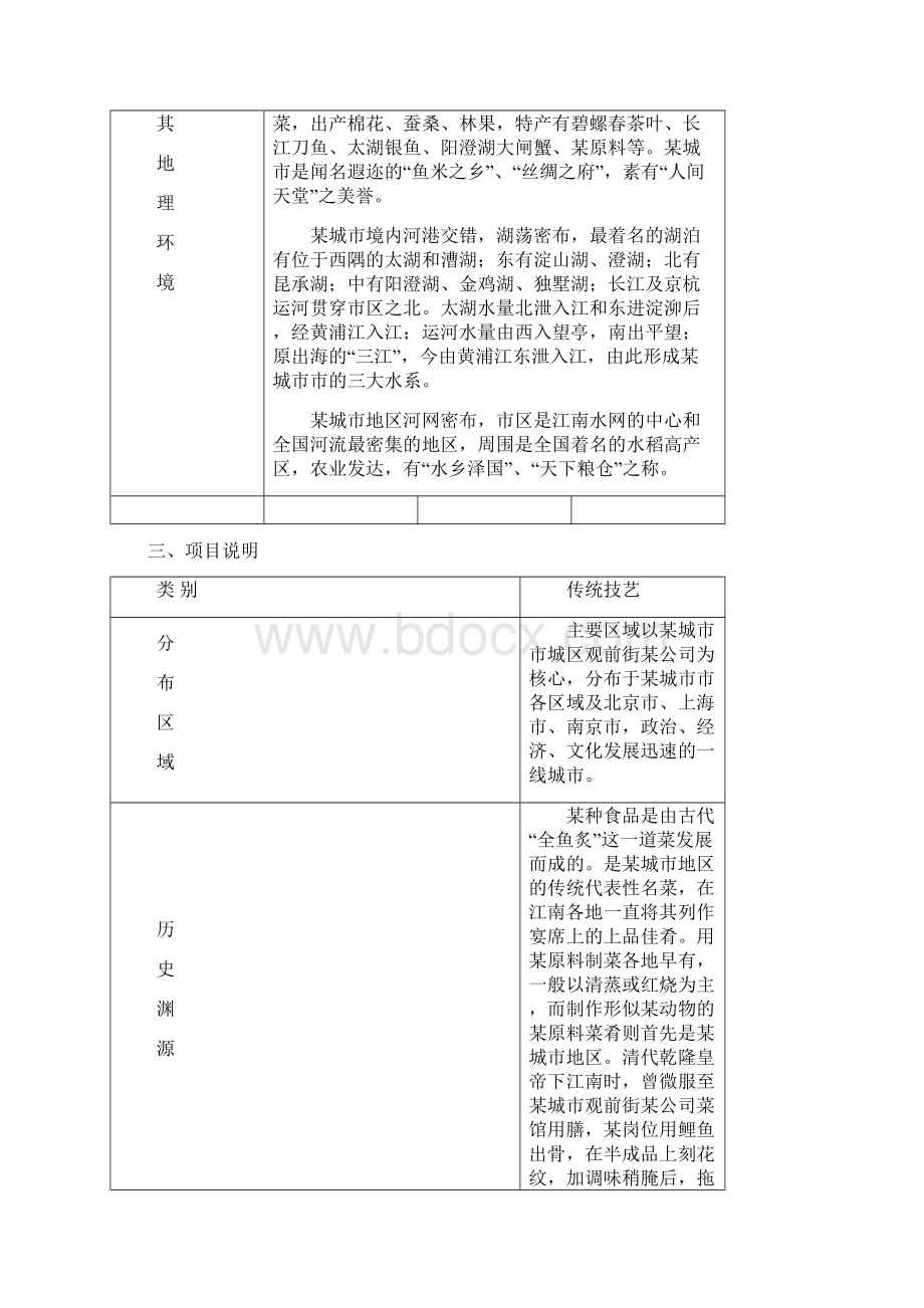 非物质文化遗产项目申报书Word格式.docx_第3页