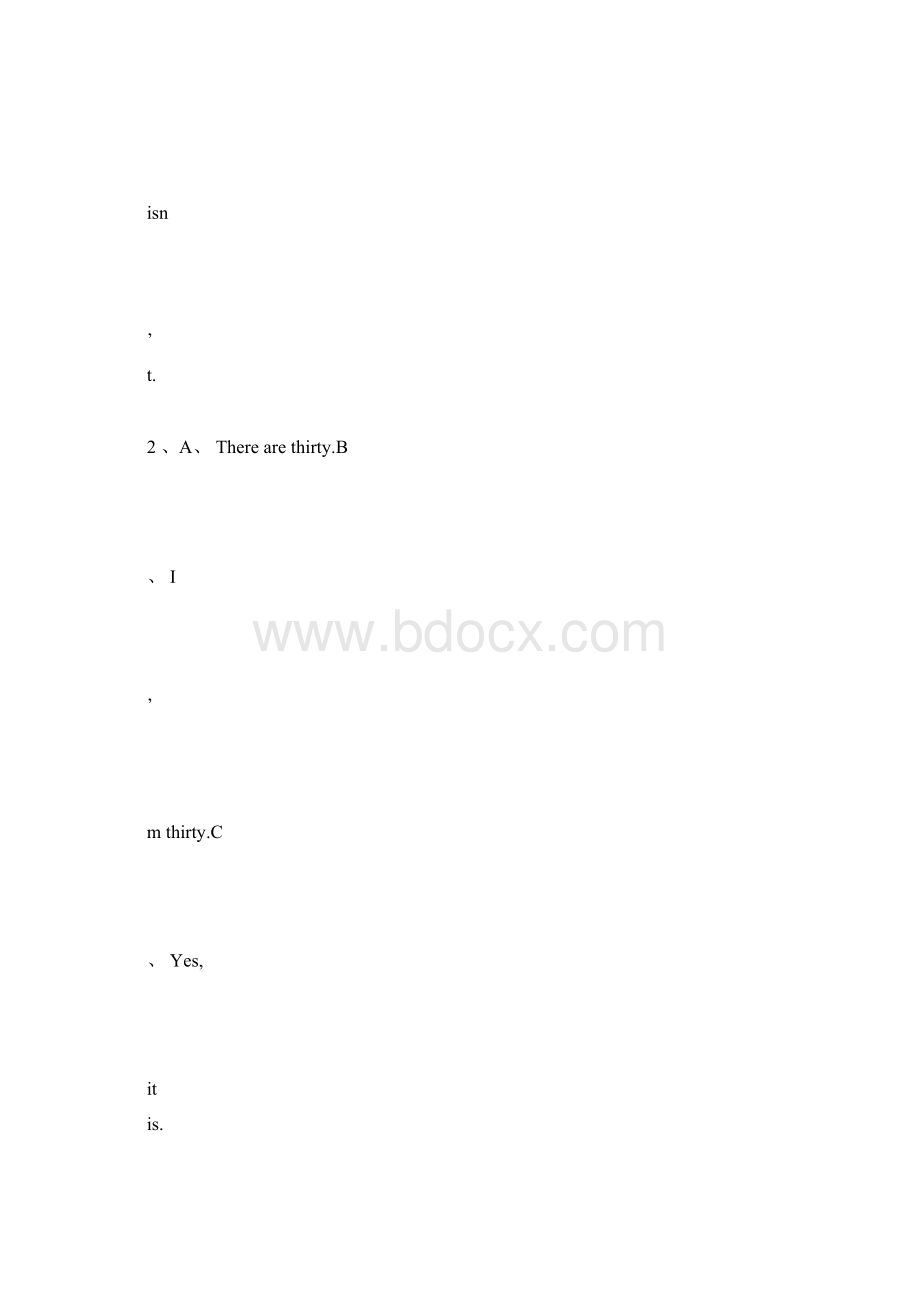 人教版四年级下册英语练习题Word格式文档下载.docx_第3页
