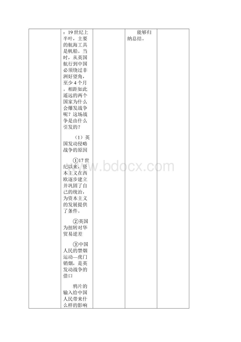 高中历史 《鸦片战争》教案6 岳麓版必修1Word格式文档下载.docx_第3页