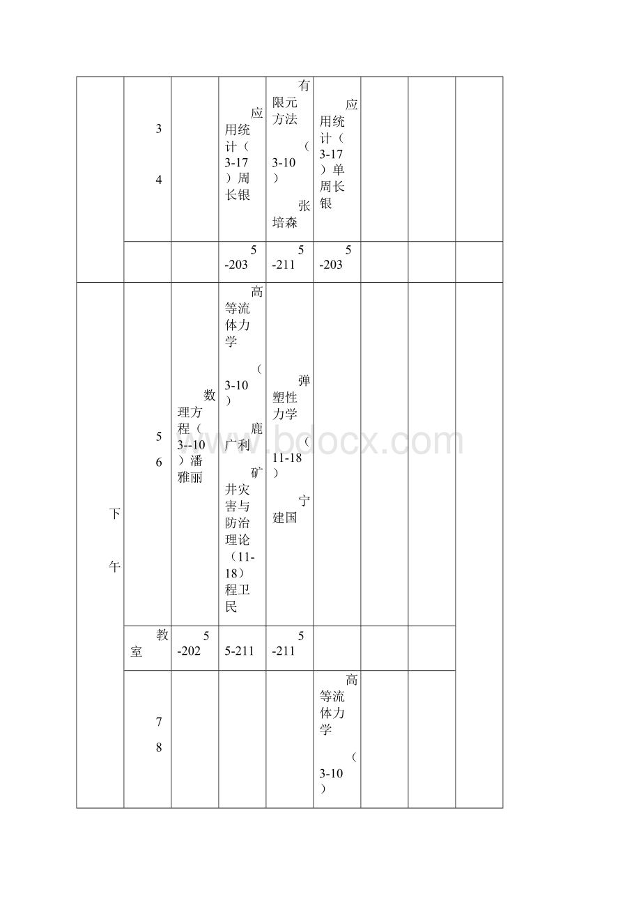 资环学院学年第一学期级硕士生课程表文档格式.docx_第2页